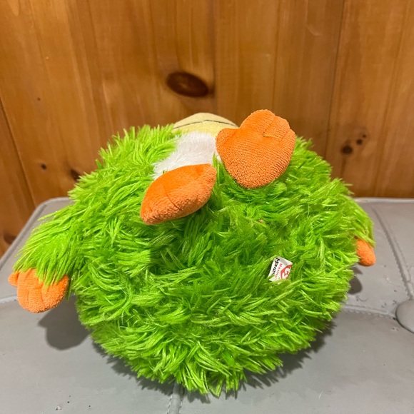 Collectors Ty Monstaz Beanie Maxine 8” Medium Green Stuffed Toy - Picture 7 of 9